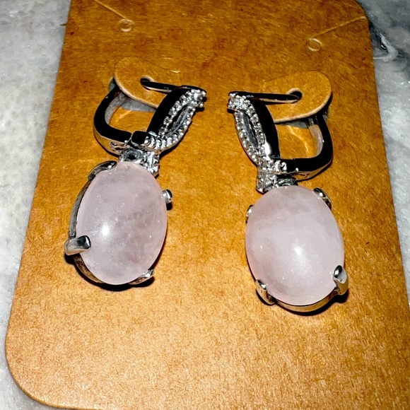 Jewelry - Rose Quartz Earrings